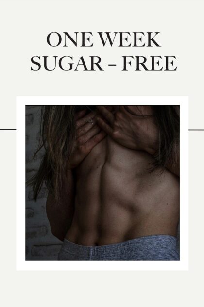 One Week Sugar Free
